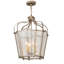 4 - Light Glass Chandelier