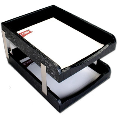 Leather File Organizer