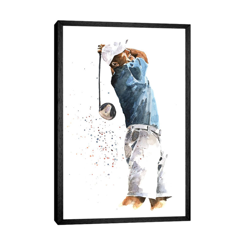Hope And A Prayer by EdsWatercolours - Wrapped Canvas Gallery-Wrapped Canvas Giclée, Black Framed, 66.04 cm H x 45.72 cm W