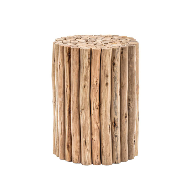 Wood End Table