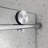 54*76 Frameless One Fixed And One Shifted Shower Door, 70MM 304 Stainless Steel Large Pulleys With Adjustable Soft Closing Function,With Nano Easy Cleaning And Stick Explosion-Proof Menbrance-123404511