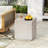 MGO Twist Shape Side Table, Wood-like texture
