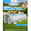 Piscine en acier 16 pouces x 8 pieds x 3,5 pieds