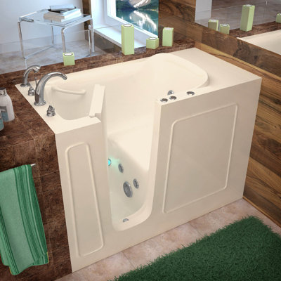 Baignoire de tourbillon 52,8 po x 26 po Santa Fe