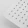 1-Spray Patterns With 2.5 GPM 8 In. Wall Mount Fixed Shower Head In White