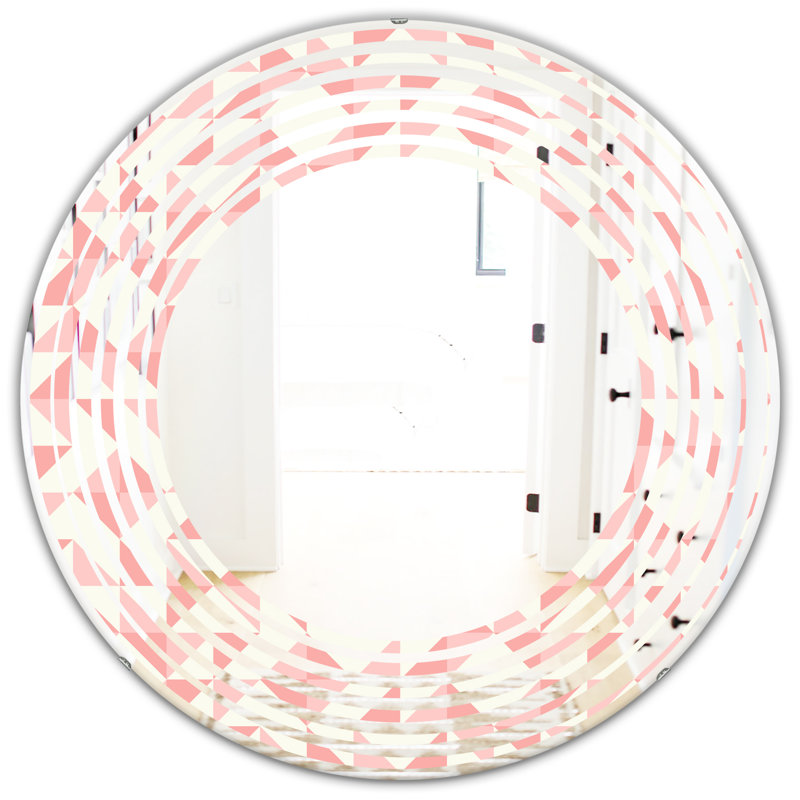 Miroir mural Wave, H 31,5 po x l po