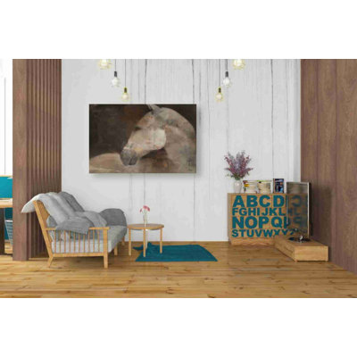 'Looking Back' by Albena Hristova, Canvas Wall Art
