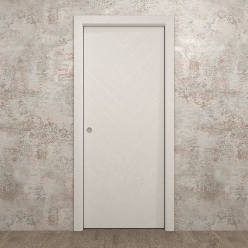 Porte coulissante à poche | Ego 5005 | Ensemble de quincaillerie de rail | Portes intérieures modernes en bois massif pour chambre à coucher