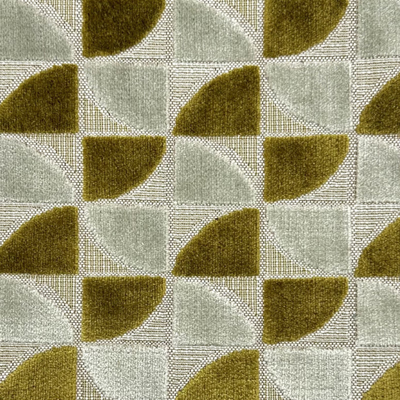 Tissu de revêtement en velours 54 po, Doré
