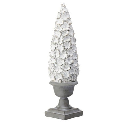 Sculpture fleur topiaire