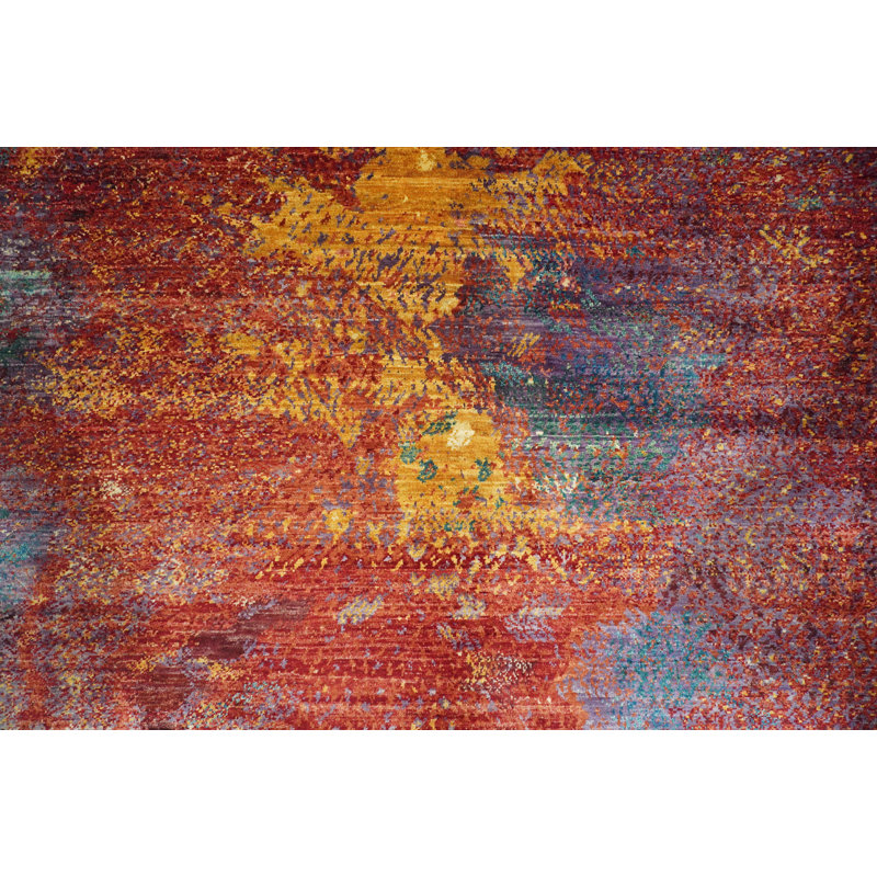 Hand Woven Wool Area Rug
