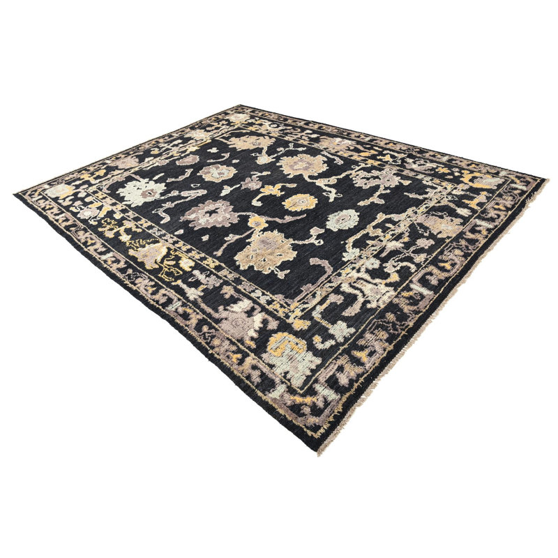 Jose Black Rug
