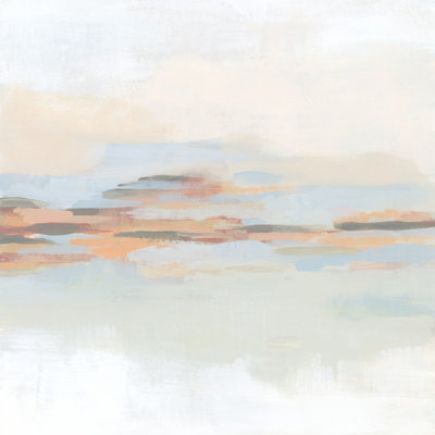 Sunset Coast II by June Erica Vess - Wrapped Canvas Painting