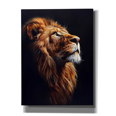 "Epic Graffiti" Portrait of the King "par Momart, art mural sur toile