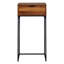 Aliveya 40cm W Metal Bedside Table