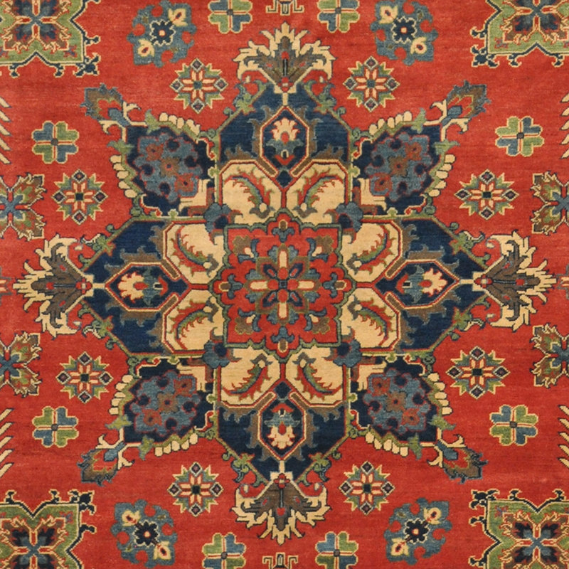 Tapis afghan en laine Kazak