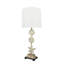 Lampe de table 32 po ivoire antique