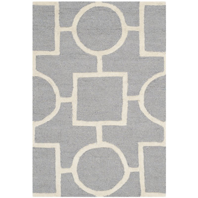 Cambridge Hand Tufted Wool Geometric Rug