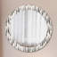 Huldar Glass Flat Wall Mirror