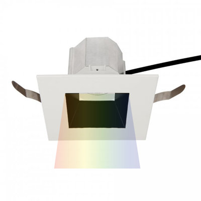Aether Colour Changing LED Square Open Reflector Trim with Light Engine