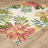 Auringer Washable Floral Indoor / Outdoor Rug-1413760002