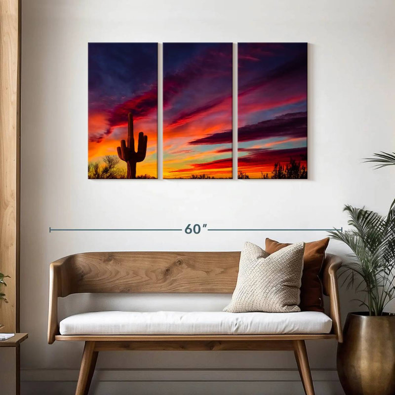 Cactus Alvord Saguaro, H 28 po x l 45 po