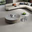 Table basse ronde moderne en marbre-110054415