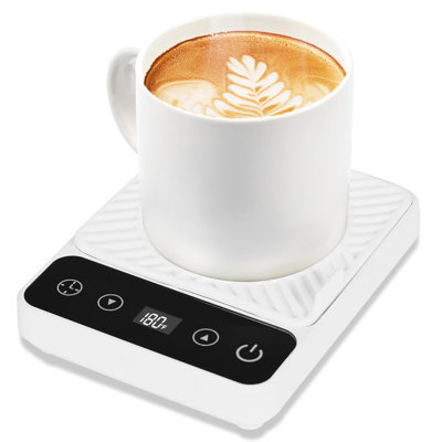 Electric Mug Warmer Coffee Mug Warmer with Timer 6 Temp Mug Warmer Smart Coffee Cup Warmer for Desk