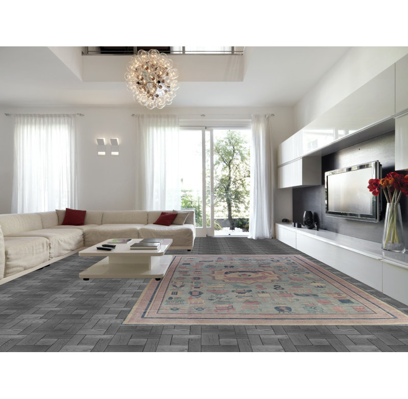 Tapis traditionnel à motif végétal Ziegler 10 x 16