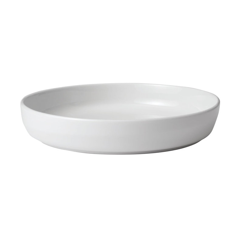 Austin 10-Inch White Porcelain Coupe Dinner Plates, Set of 4