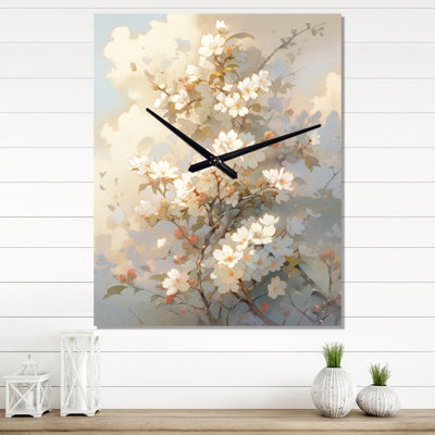 Horloge murale Contemporary Cherry Blossom