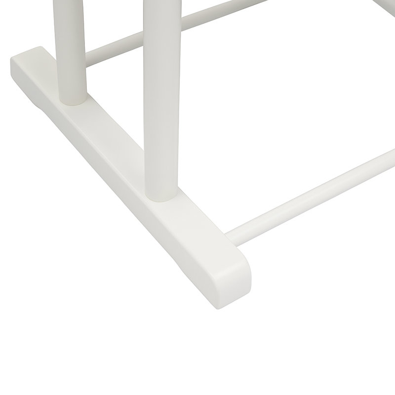 Funderburg Freestanding Valet Stand, White