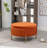 Mariantonietta Upholstered Round Storage Ottoman-1855773759