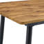Ensemble de table et de chaises Table rectangulaire extensible de 59 à 75 pouces - une œuvre d'art de la transformation de l'espace.-1885228611