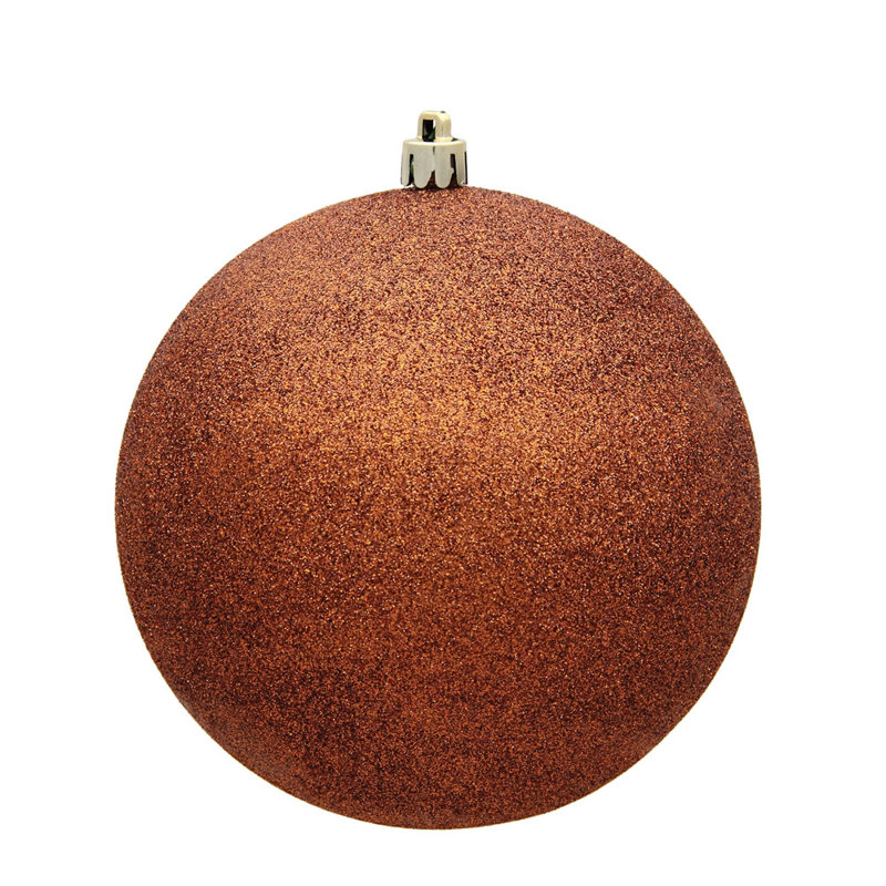 Holiday Solid Ball Ornament, 8" H x 8" W x 8" D, Lime
