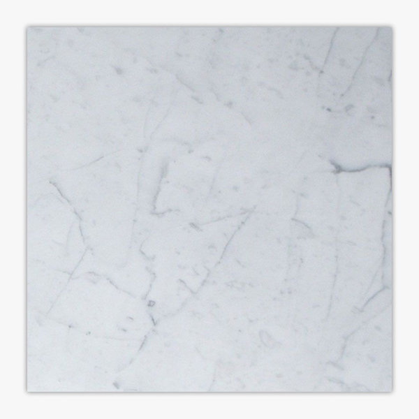 Carrara 4" x 4" Marble Wall & Floor Tile