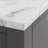 Minnetrista Single Bathroom Vanity with Marble Top-1346441517