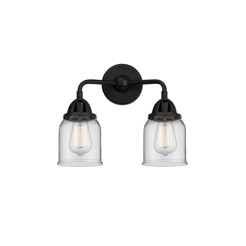 Shauna 2 - Light Vanity Light, LED, Clear, Matte Black