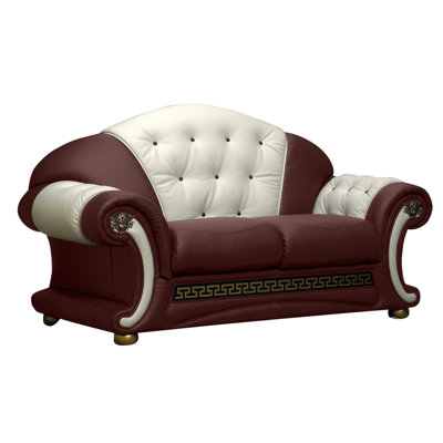 North Carolina Faux Leather Sofa