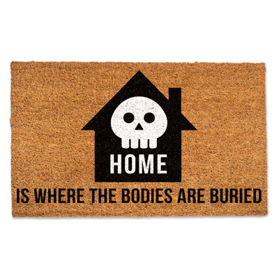 Hayzleigh Non-Slip Halloween Outdoor Doormat