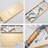 Reno LED Color Changing Gold Plate Two Ways Soild Brass Wall Mount Shower Head
