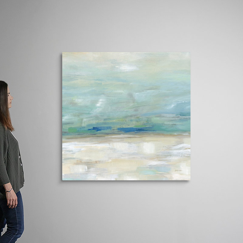 Reproduction d’art sur toile, "Skyline II" par Cynthia Coulter, H 48 po x l 48 po x P 1,25 po, Toile tendue