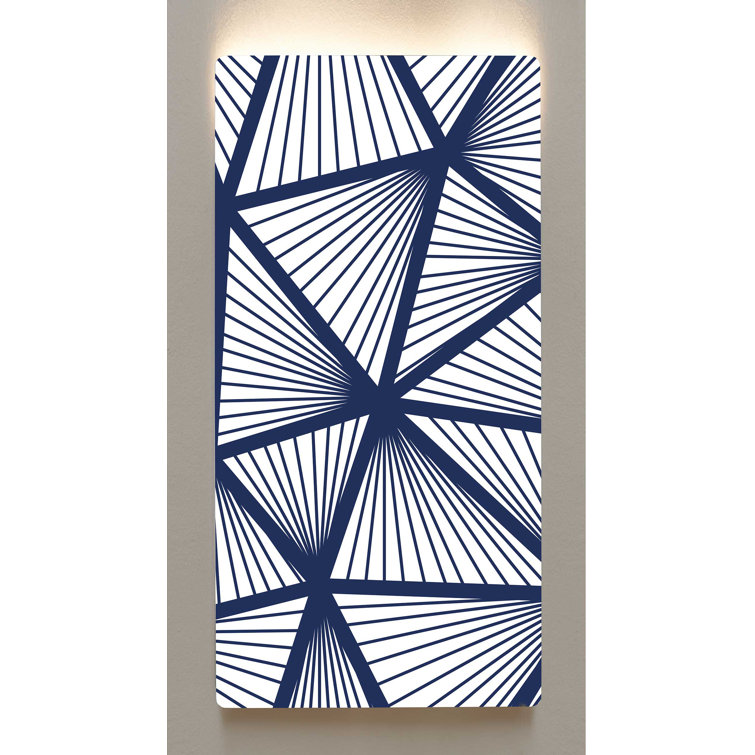 motif graphique triangulaire