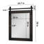 Solid Wood Rectangle Mirror-781136390-781136389