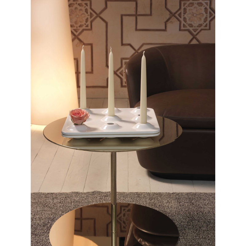 Gong Coffee Table, Polished Brass, Polished Brass