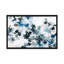 « blue cerise fleurs », impression sur toile-29633677-74413992-74413993
