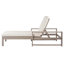 Chaise longue d'extérieur à 5 positions avec coussin-18593963