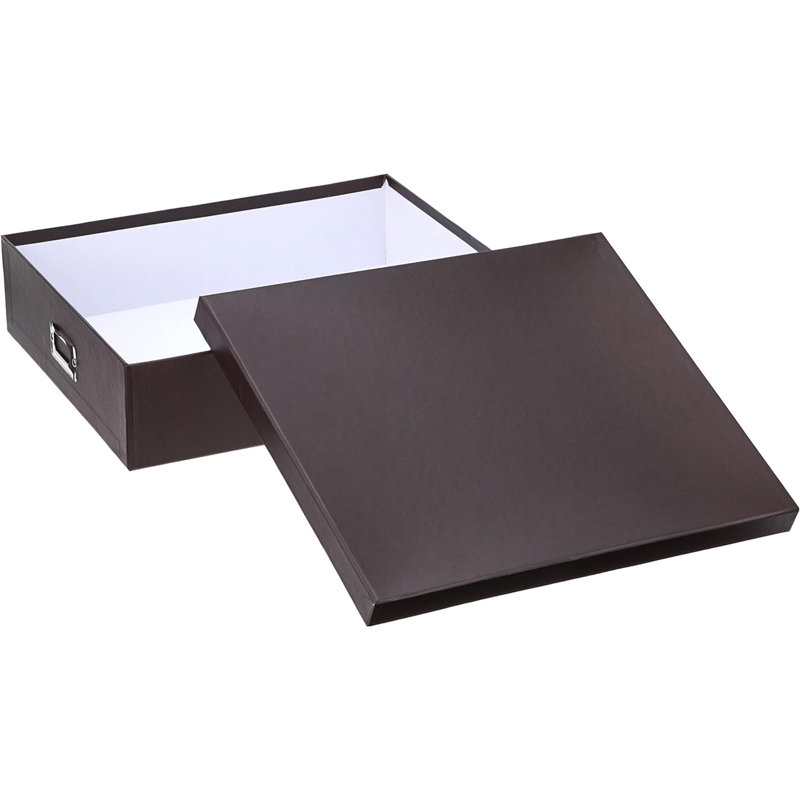 Dark Brown Photo Storage Box