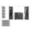 Oxford Unfinished Entertainment Centre for TVs up to 50"-106678627