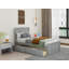 Lit plateforme simple avec rangement Duluth